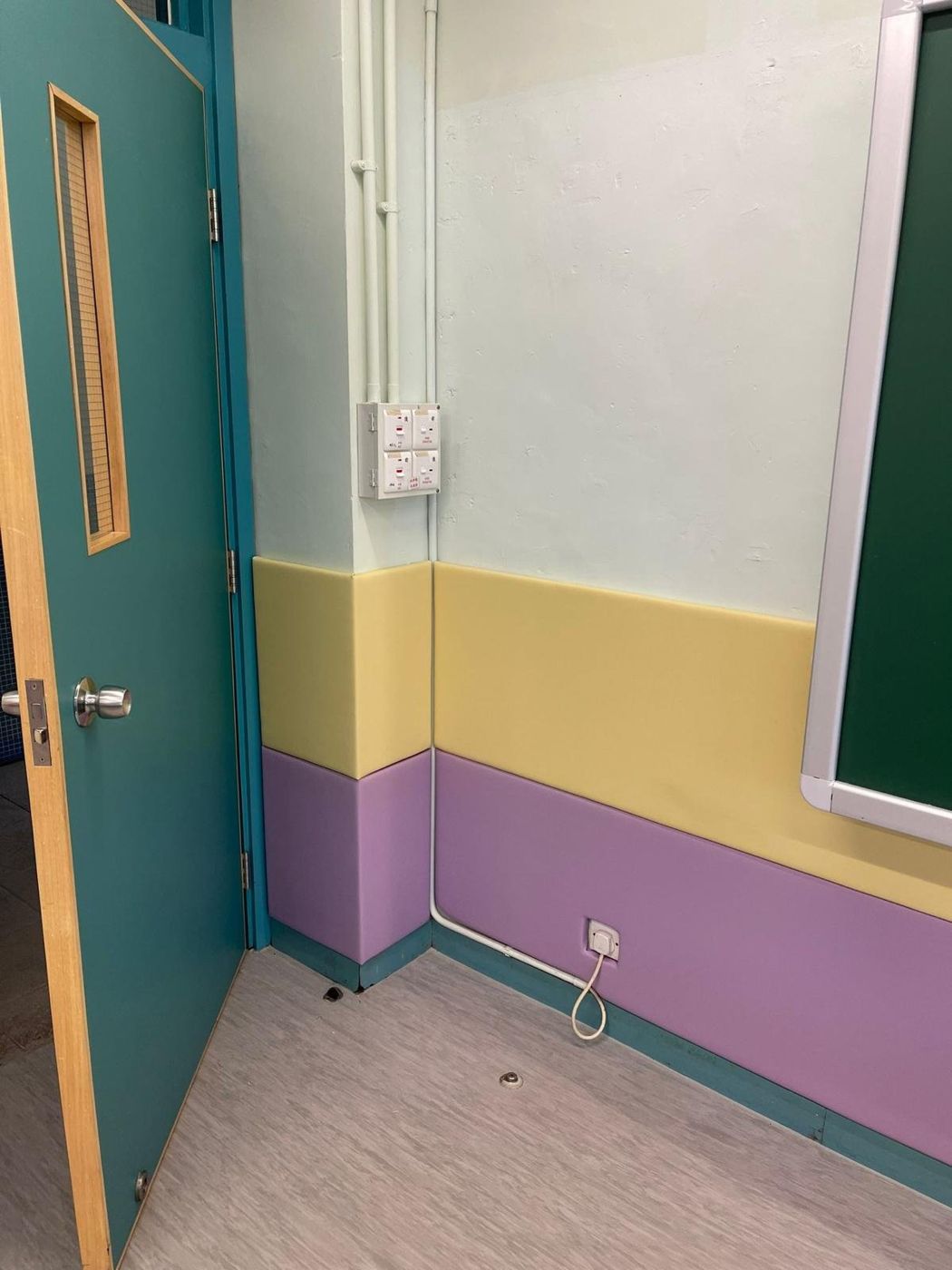 學校課室防撞牆身軟墊